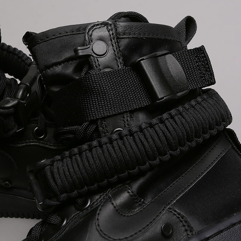 женские черные кроссовки Nike WMNS SF Air Force 1 857872-005 - цена, описание, фото 4